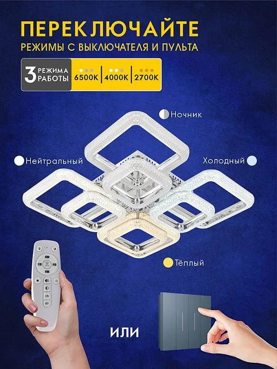 Потолочная люстра AM-Group MODERN MODERN SP8 CR