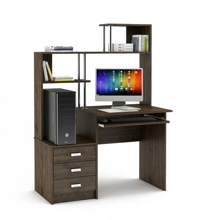 Стол компьютерный ВМФ Имидж-25 КСИМ-25-ДАТ Стол компьютерный ВМФ Имидж-25 КСИМ-25-ДАТ