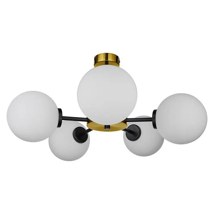 Люстра на штанге 33 идеи S32WH CHN800S.04.17ABL.ASB-S32WH