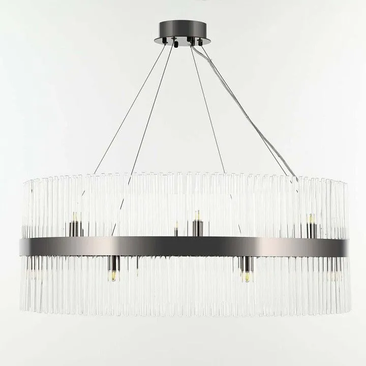 Подвесная люстра Arte Milano Бари 430110.800.16.G9.B1 BK