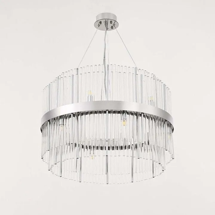 Подвесная люстра Arte Milano Бари 430110.600.12.G9.C2 CR