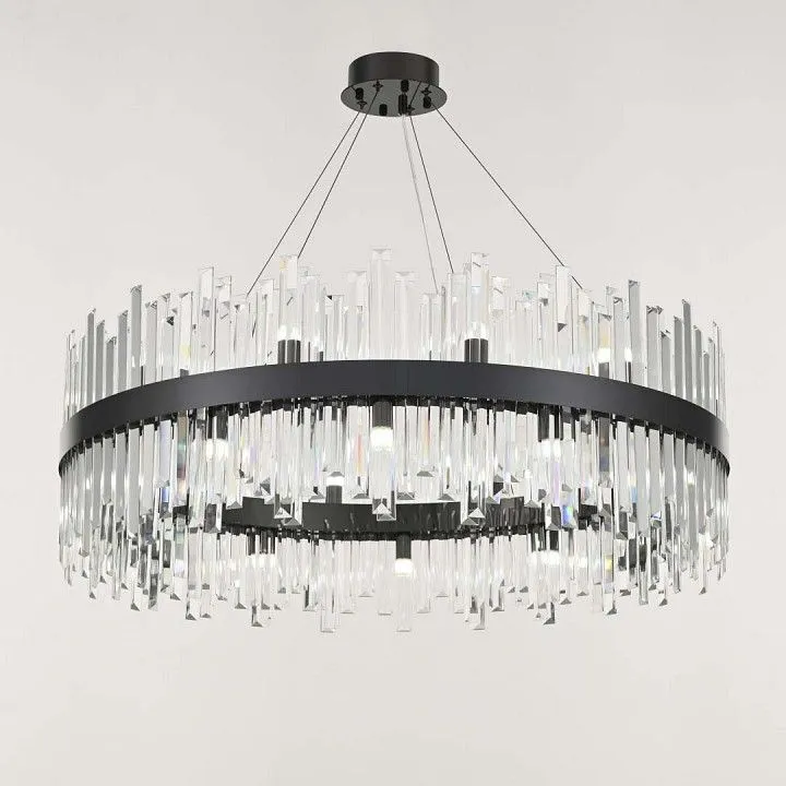 Подвесная люстра Arte Milano Белладжо 440110.840.24.G9.A1 BK