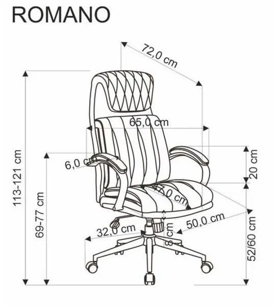 Кресло компьютерное Romano