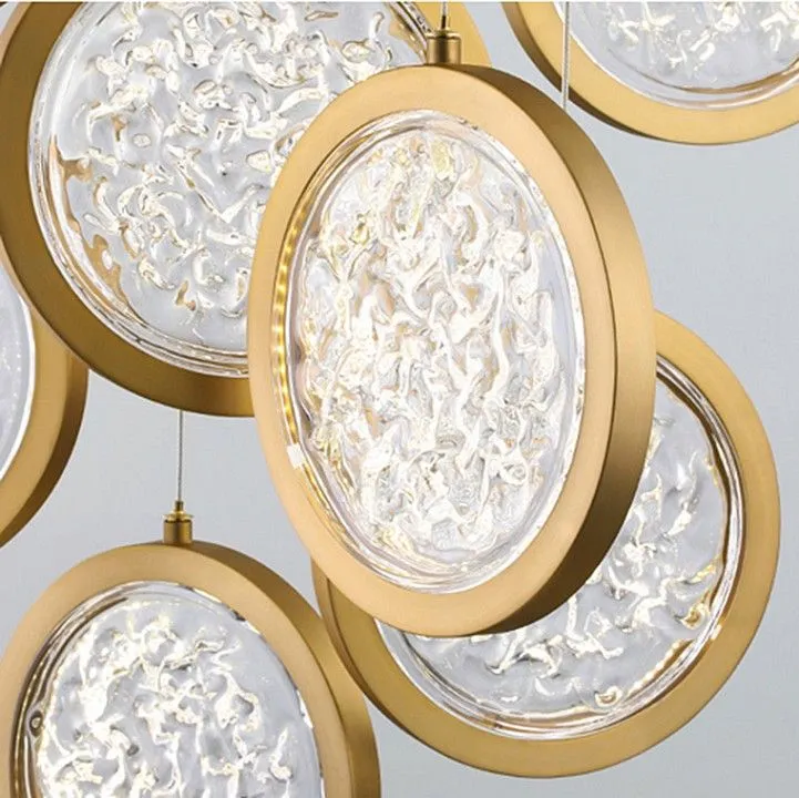 Люстра на штанге Imperiumloft Мун lighting collection L60 CAMEO01
