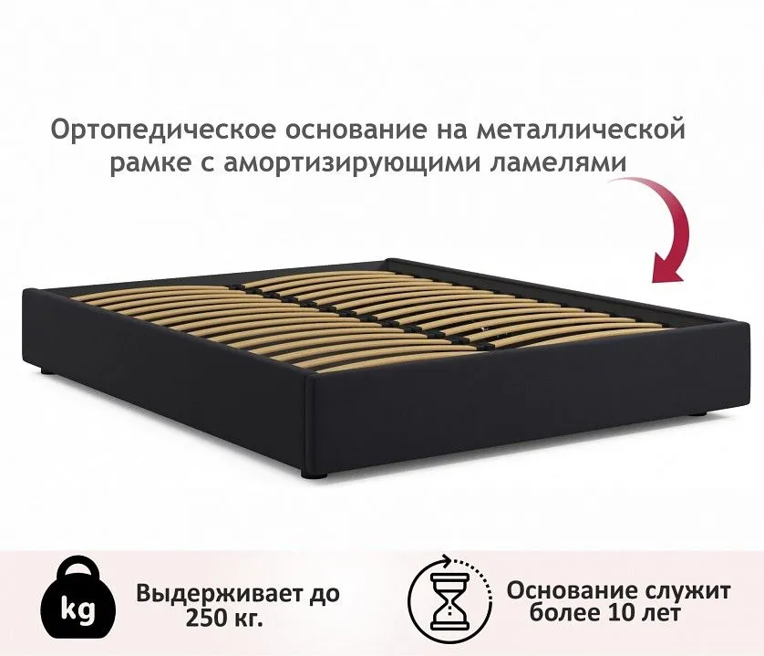 Кровать двуспальная Base 2000x1600