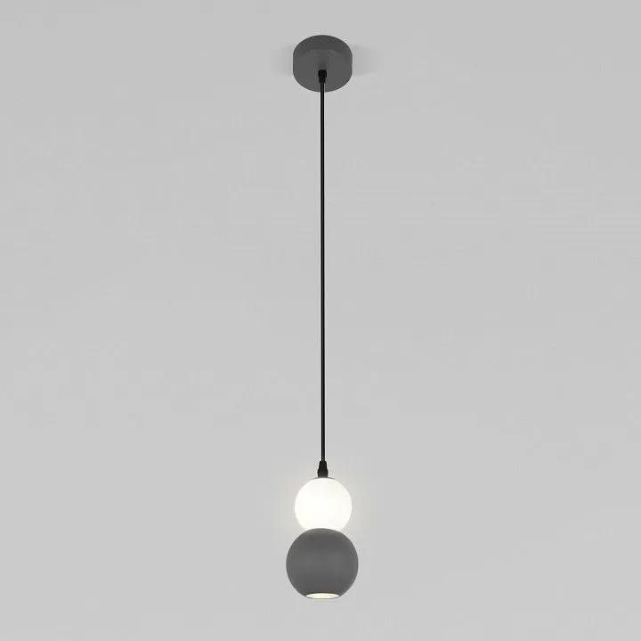 Подвесная люстра Eurosvet Polar 50250/1 LED серый