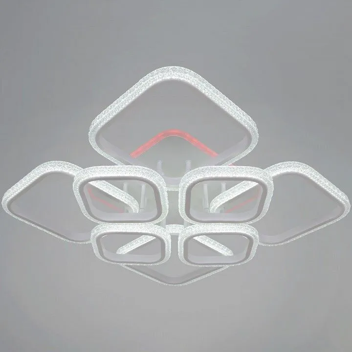 Потолочная люстра Reluce 06335 06335-0.3-4+4A WH (RGB)