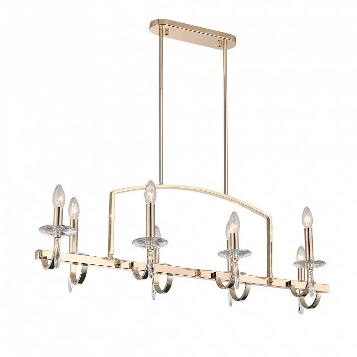 Люстра на штанге ST-Luce BRASS SL1405.223.08