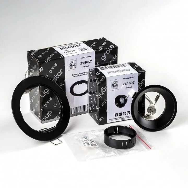 Встраиваемый светильник Lightstar Domino D61707BMOD