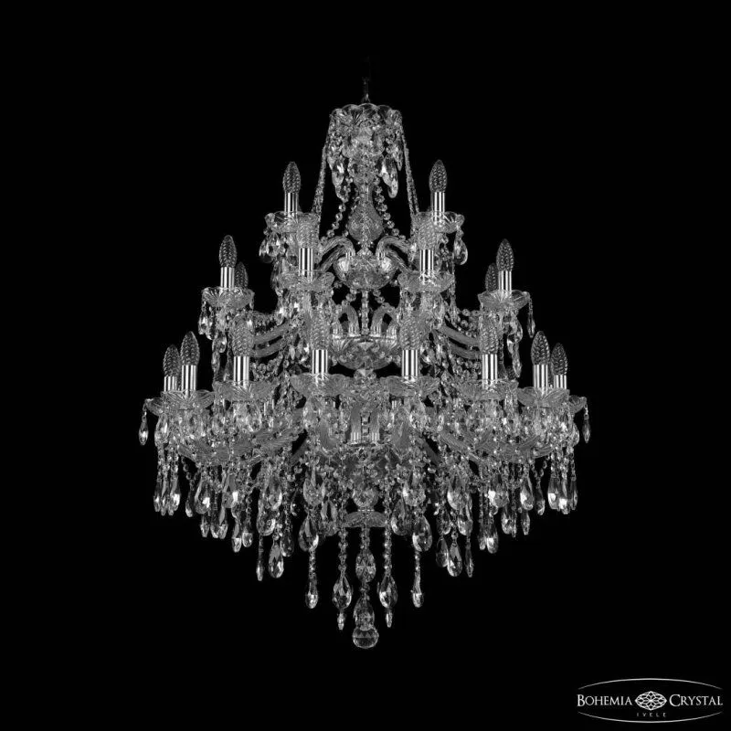 Подвесная люстра Bohemia Ivele Crystal 1415 1415/16+8+4/300/3d NI