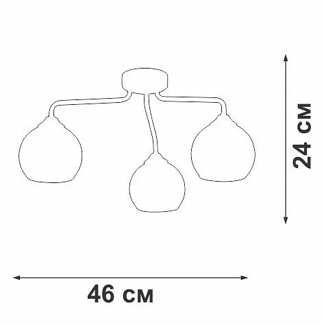 Потолочная люстра Vitaluce V3096 V3096-9/3PL