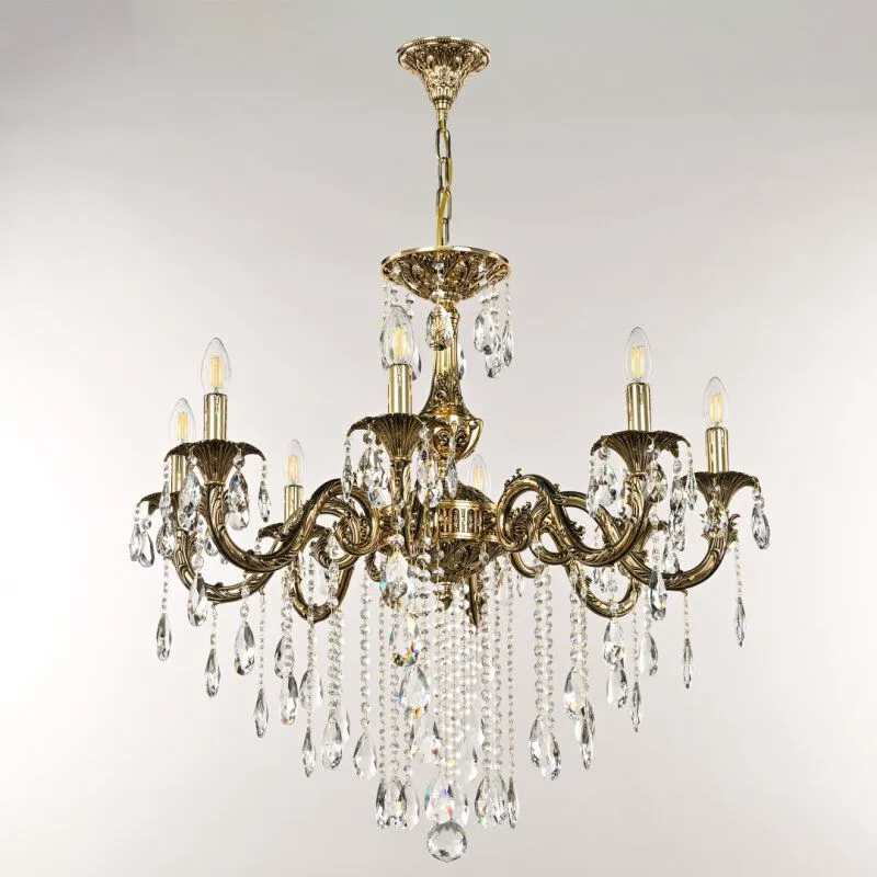 Подвесная люстра Bohemia Ivele Crystal AL7901 AL79101/8/250 B GB