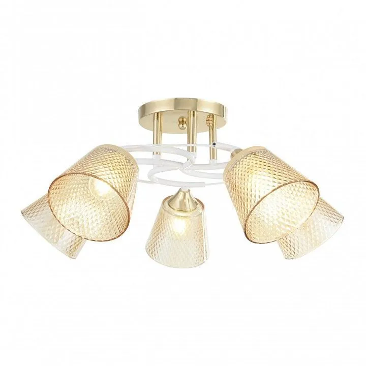 Потолочная люстра Arte Milano AMALFI-323006 323006/5 FG+WT