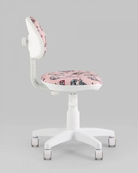 Стул компьютерный Stool Group Умка KP09-wh-HCC-Girls, УТ000038770 Стул компьютерный Stool Group Умка KP09-wh-HCC-Girls, УТ000038770