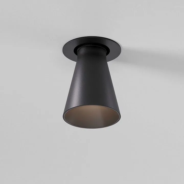 Встраиваемый светильник Elektrostandard Bell 25097/LED 8W 3000K черный