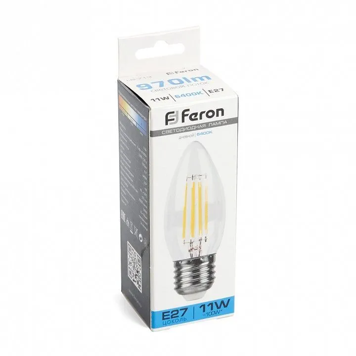 Лампа светодиодная Feron LB-713 E27 11Вт 6400K 38274