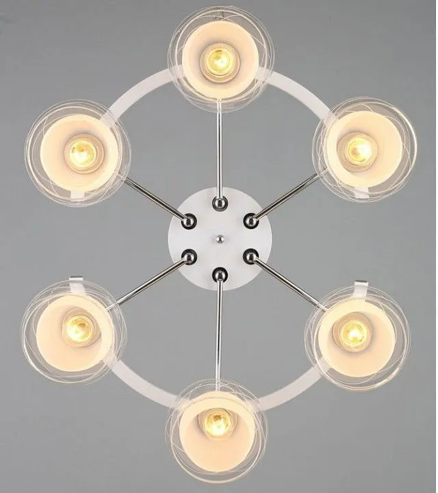Потолочная люстра Omnilux Saragossa OML-28313-06 Потолочная люстра Omnilux Saragossa OML-28313-06