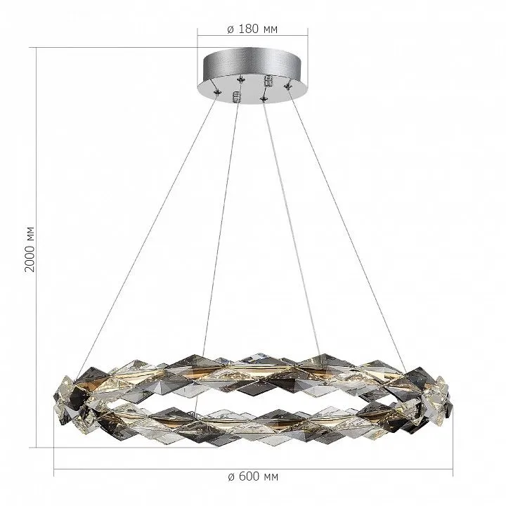 Подвесной светильник ST-Luce Diamanta SL6009.103.01
