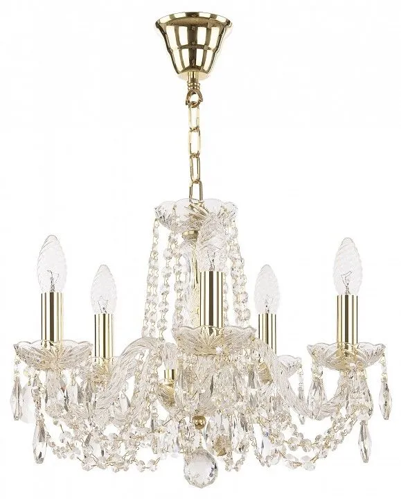 Подвесная люстра Bohemia Ivele Crystal 1402 1402/5/141/G