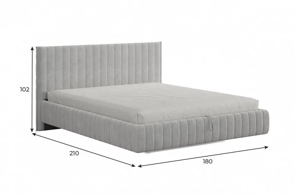 Кровать двуспальная Твикс