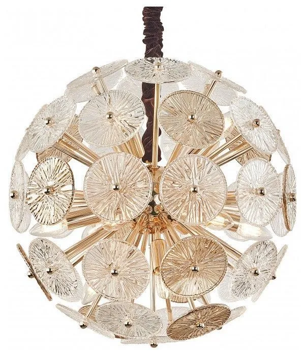 Подвесная люстра Arte Milano AM-8318 9418B.D500.E14.12 G Подвесная люстра Arte Milano AM-8318 9418B.D500.E14.12 G