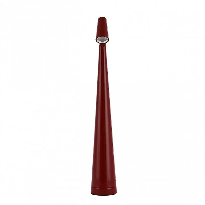Настольная лампа декоративная Arte Milano  128101/H350/3-6K/3W Red