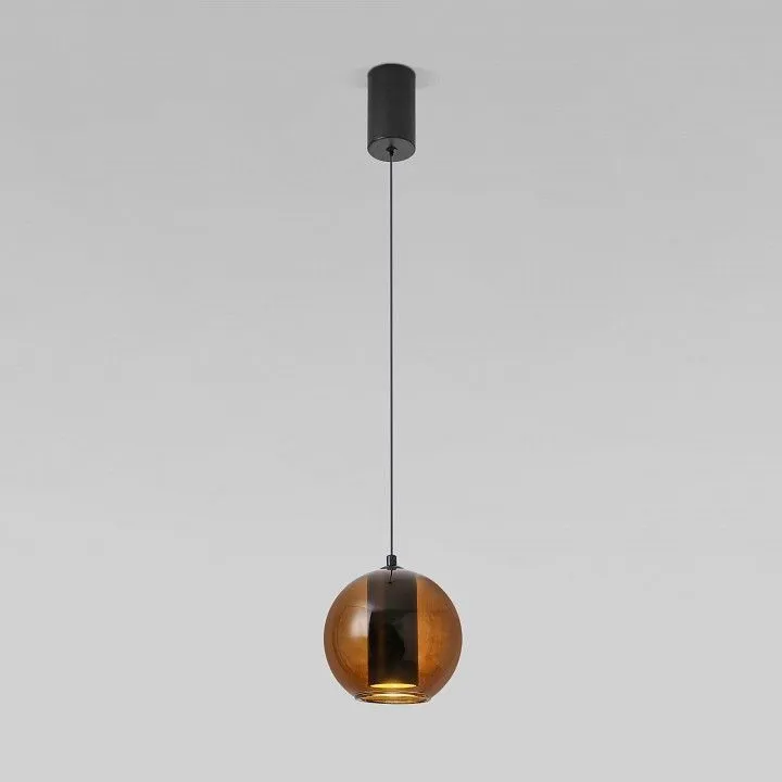 Подвесной светильник Eurosvet Cobble 50258/1 LED шоколад Подвесной светильник Eurosvet Cobble 50258/1 LED шоколад