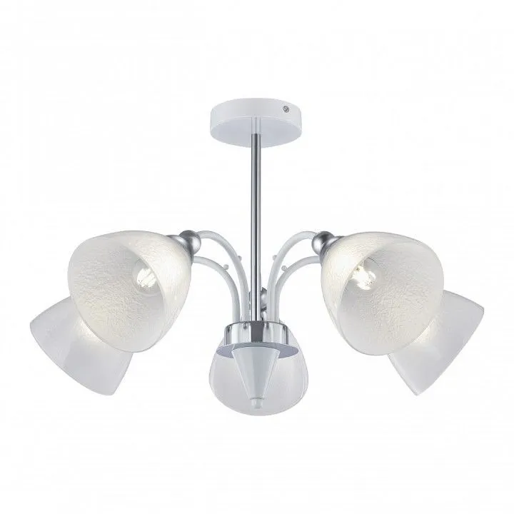 Люстра на штанге Arte Milano Napoli-326008 326008/5 WH+CR
