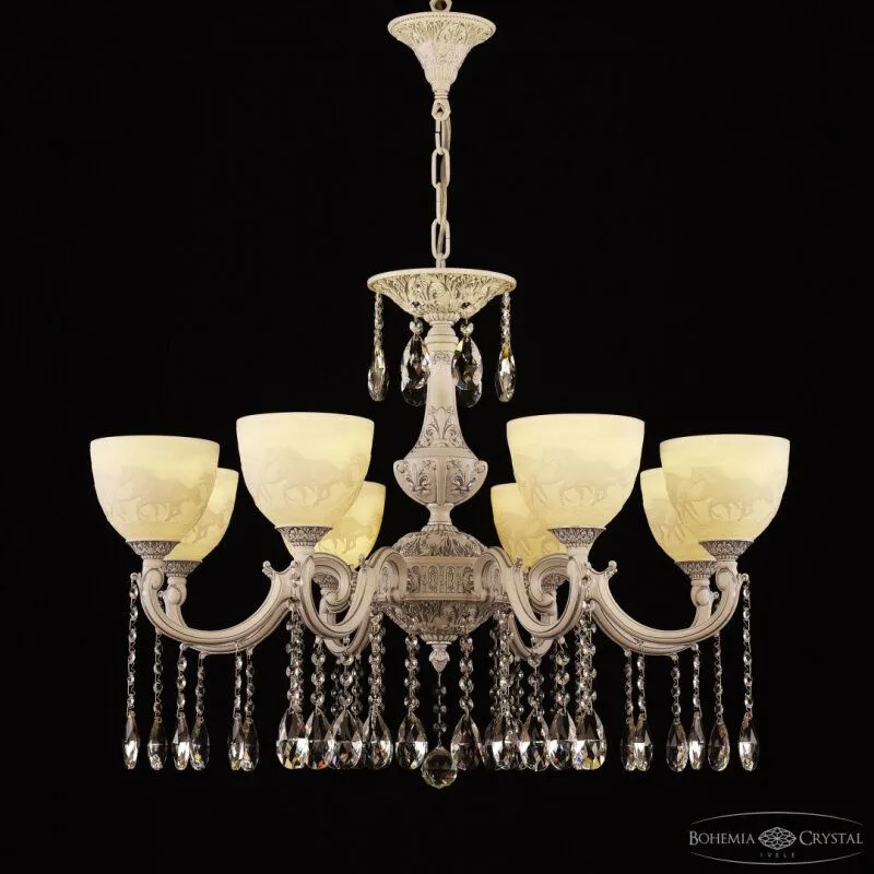Подвесная люстра Bohemia Ivele Crystal AL7801 AL78101/8/250 A WMN P1 U Horse