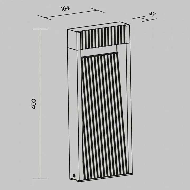 Наземный низкий светильник Maytoni Outdoor Стэн O444FL-L13GF3K