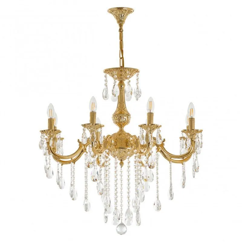Подвесная люстра Bohemia Ivele Crystal AL7801 AL78101/8/250 B G