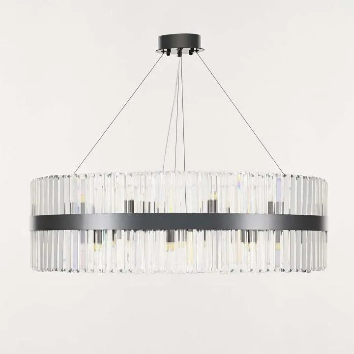 Подвесная люстра Arte Milano Белладжо 440110.840.24.G9.B1 BK