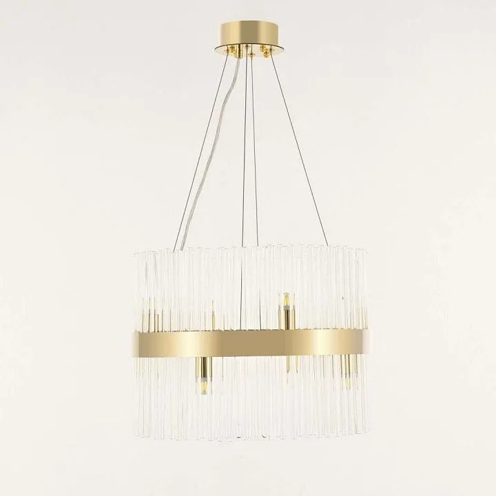 Подвесная люстра Arte Milano Бари 430110.400.8.G9.B1 GD