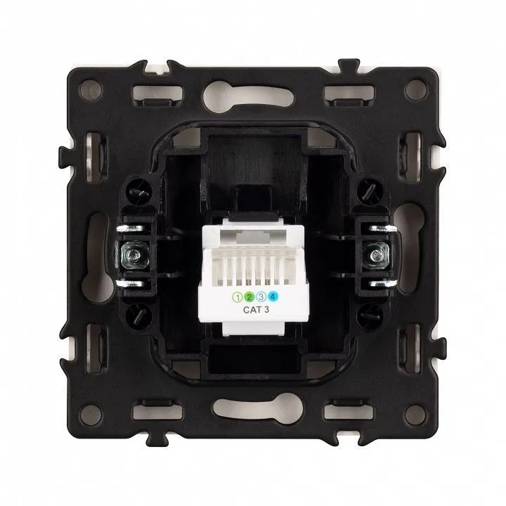 Розетка телефонная RJ-11 без рамки Arlight NOBE 054300(1)