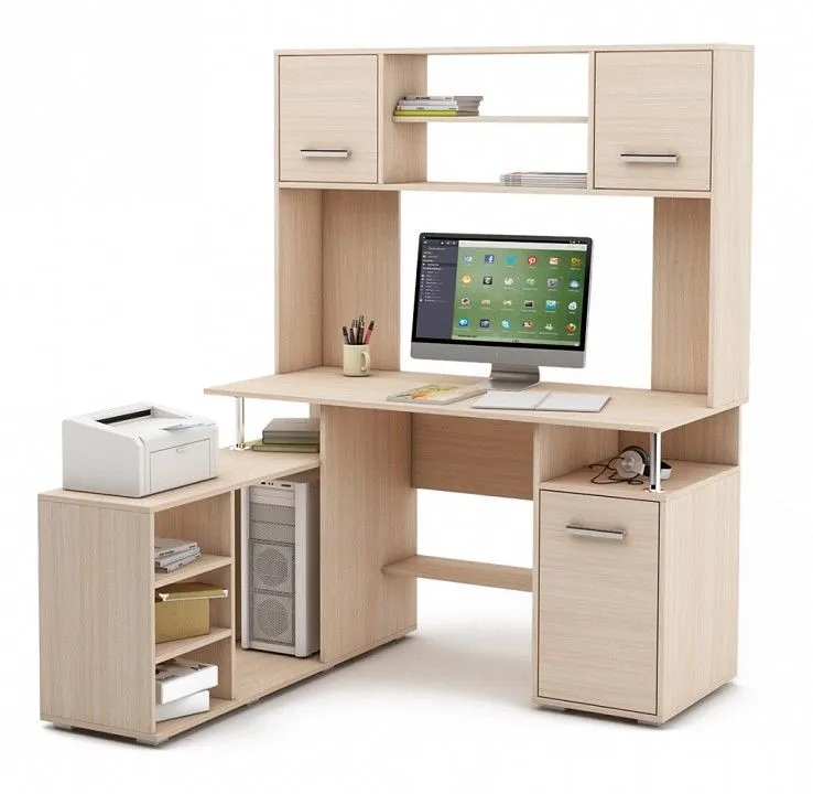 Стол письменный ВМФ Амбер-21 КСАМ-21-ДМ Стол письменный ВМФ Амбер-21 КСАМ-21-ДМ