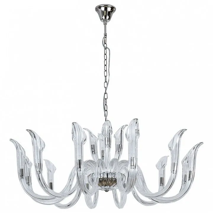 Подвесная люстра Newport 3650 3654+12/C nickel
