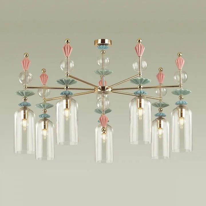 Потолочная люстра Odeon Light Bizet 4855/7C