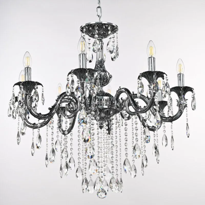 Подвесная люстра Bohemia Ivele Crystal AL7901 AL79101/8/250 B NB