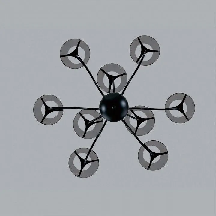 Люстра на штанге Lumion Smoky 6570/9C