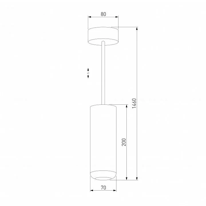 Подвесной светильник Elektrostandard Onde a064204
