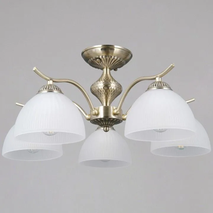 Люстра на штанге ILLUMICO  IL0896-5CSQ-26 AB ELITE