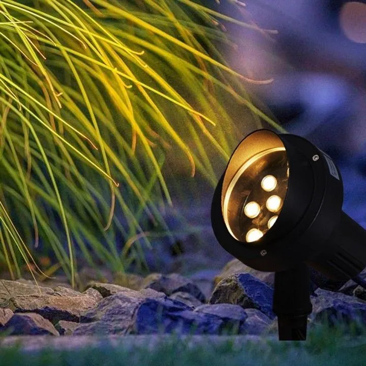 Наземный низкий светильник Reluce  09401-0.7-001U LED9W BK+WW
