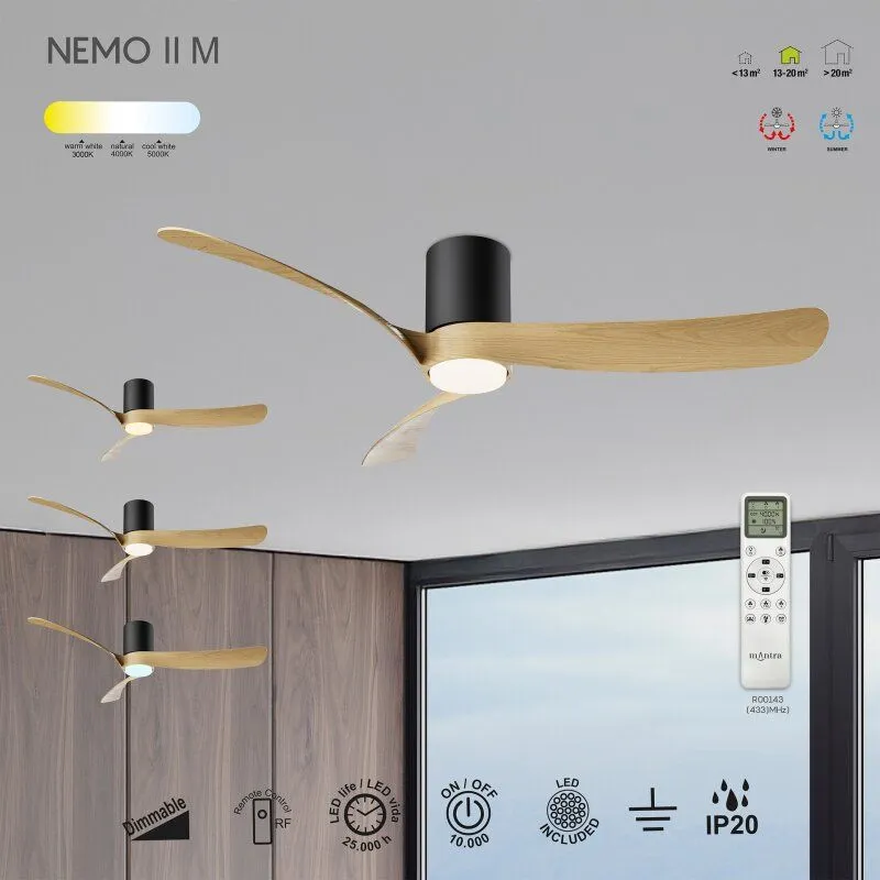 Светильник с вентилятором Mantra NEMO 9559