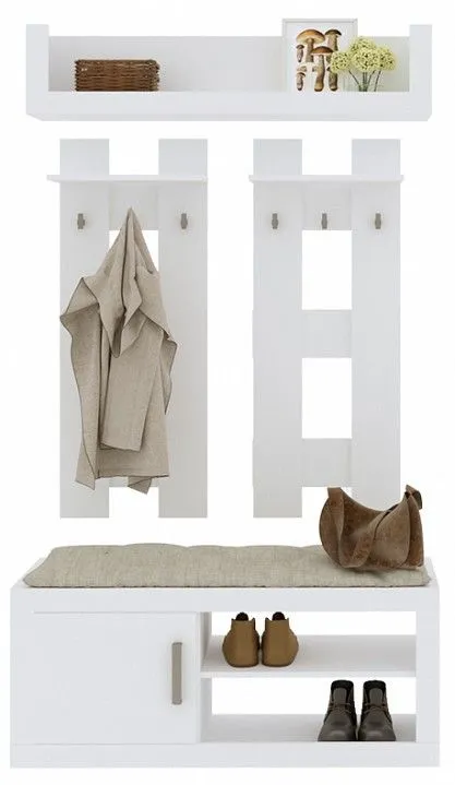 Стенка для прихожей Merdes Toivo ТОЙ-ПР 11 БЕБЕ Стенка для прихожей Merdes Toivo ТОЙ-ПР 11 БЕБЕ