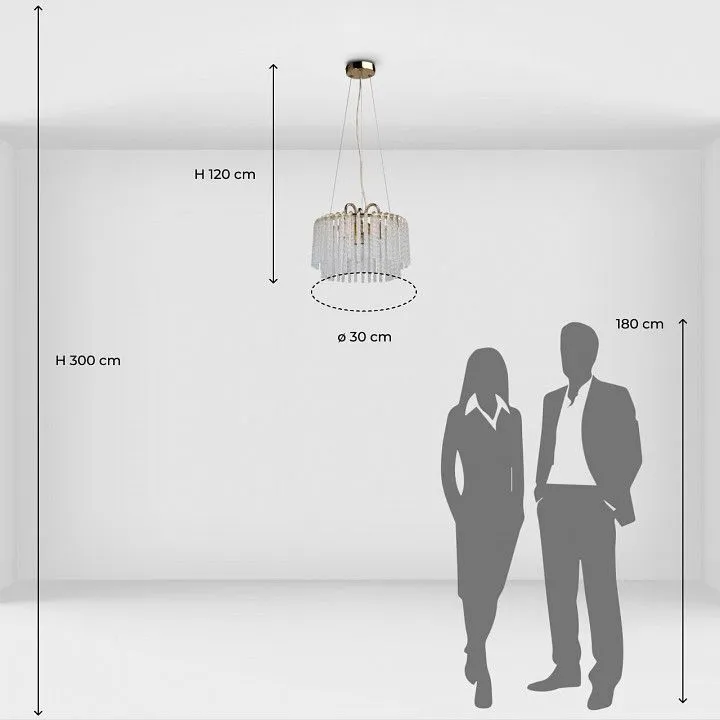Подвесная люстра MW-Light Лавиния 443010603