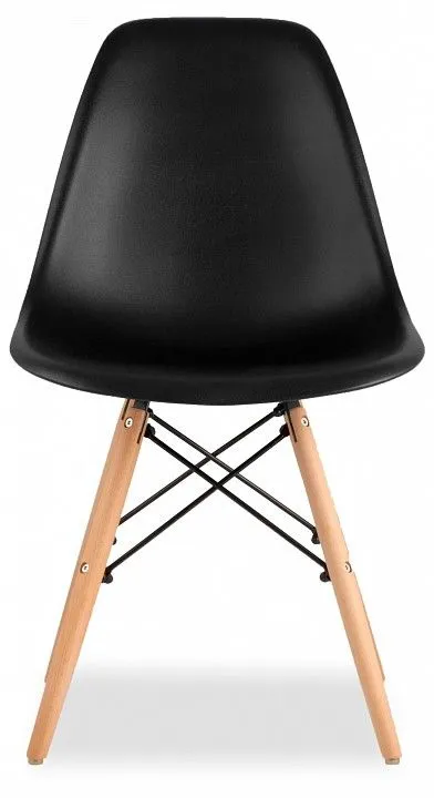 Набор из 4 стульев Stool Group Eames 8056PP BLACK X4, УТ000005362 Набор из 4 стульев Stool Group Eames 8056PP BLACK X4, УТ000005362