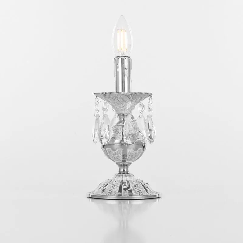 Настольная лампа декоративная Bohemia Ivele Crystal AL77 AL77500L/1-23 NW