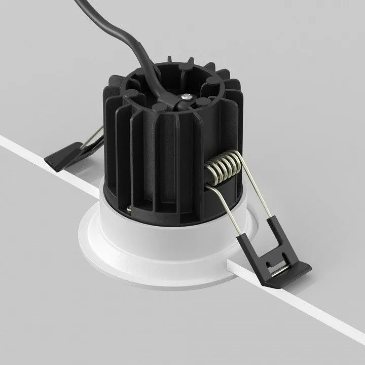 Встраиваемый светильник Maytoni Technical Раунд DL058-7W2.7K-W