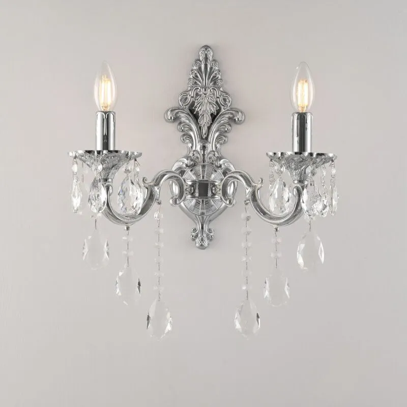 Бра Bohemia Ivele Crystal AL7801 AL7801B14/2/175 B NW