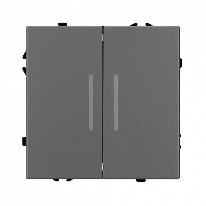 Выключатель двухклавишный без рамки Arlight SWT 054266